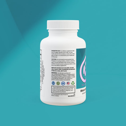 DirkX Brain Support Complex: Unlock Your Mental Edge, Elevate Your Focus! (60 Capsules)