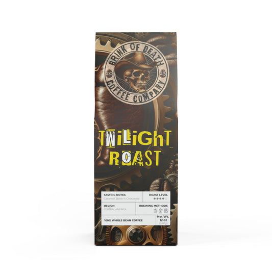 Brink of Death Coffee – Twilight Roast (Medium-Dark Roast)