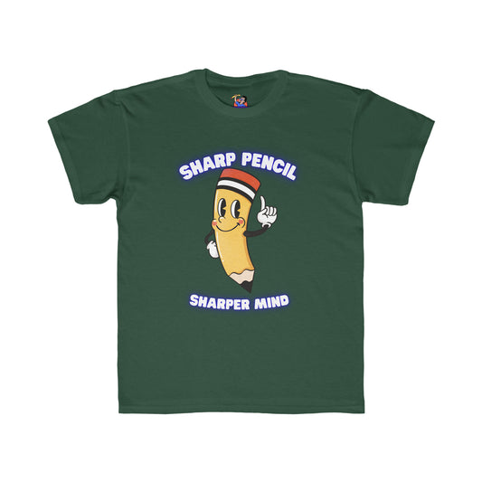 Sharp Pencil Sharper Mind Kids Regular Fit Tee