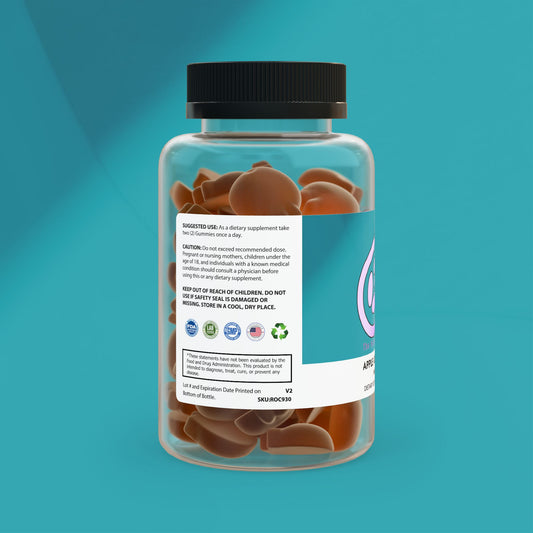 DirkX Apple Cider Vinegar Gummies: Elevate Your Health, One Tasty Bite at a Time! (60 Gummies)