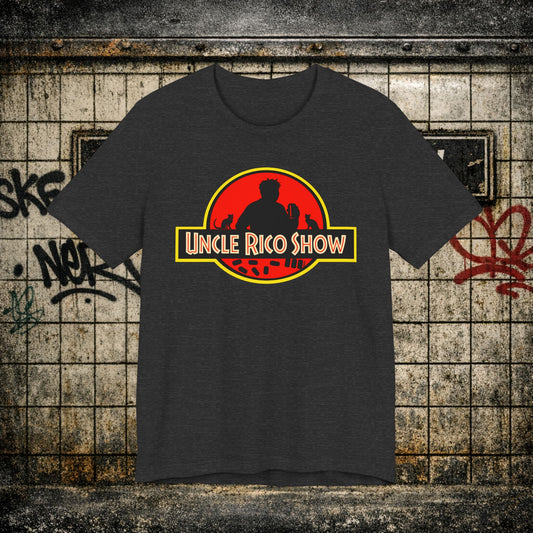 Uncle Rico Show T-Shirt — Retro Jurassic Parody Tee