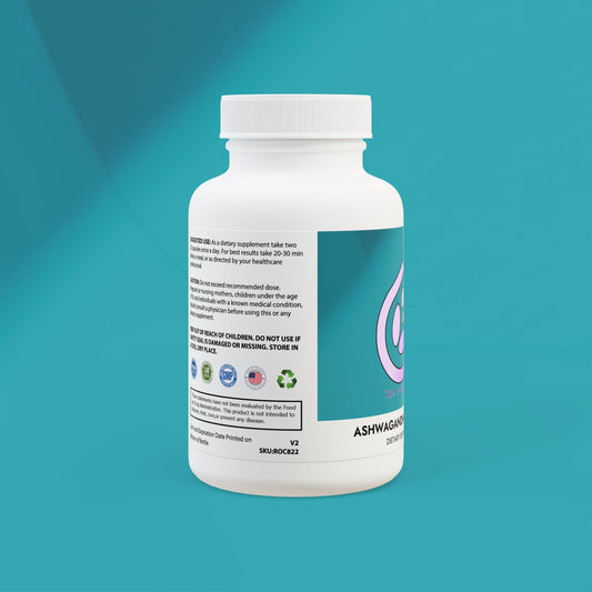 DirkX Ashwagandha & Black Pepper Supplement: Strength, Balance, and Resilience! (60 capsules)