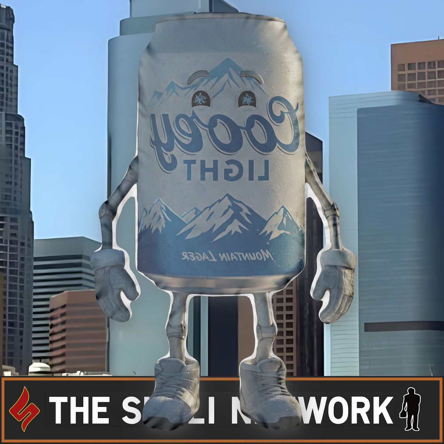 Cooey Light Can Plush Doll Pillow