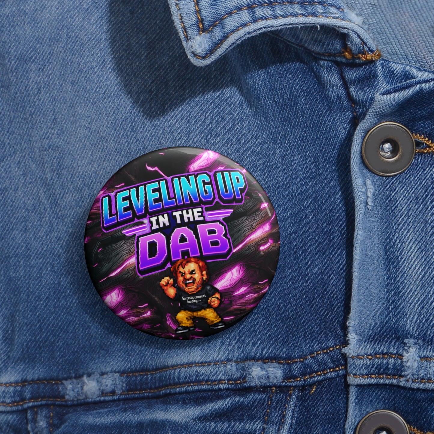 Leveling Up in the Dab Pin Button — Official Dab Badge