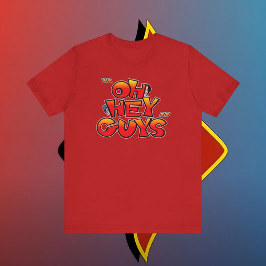 "Oh Hey Guys, New Dabble Edition #skoal" Unisex Jersey Short Sleeve Tee