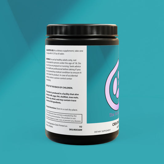 DirkX Creatine Monohydrate Supplement (300g, 10.58oz)