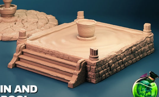 Fountain and Waterpool