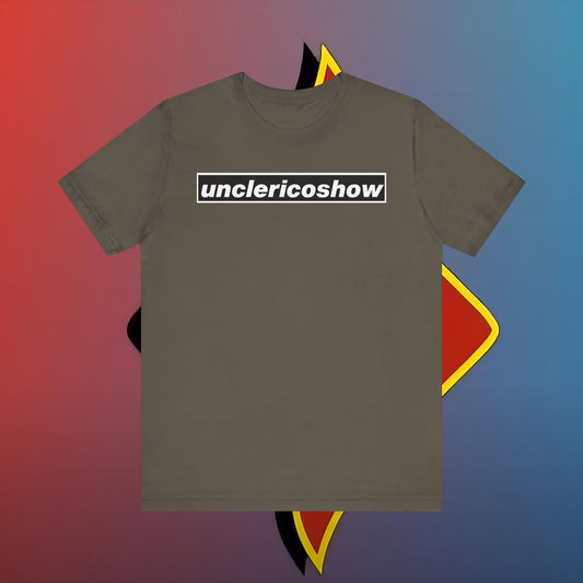 The Uncle Rico Show Tee – Broadcasting Buffoonery Since Whenever