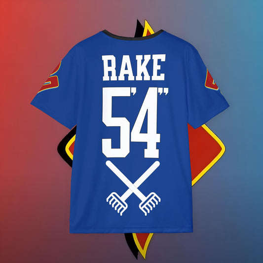 Blue RAKE 54” Jersey – For Legends Who Don’t Just Play, They Dominate