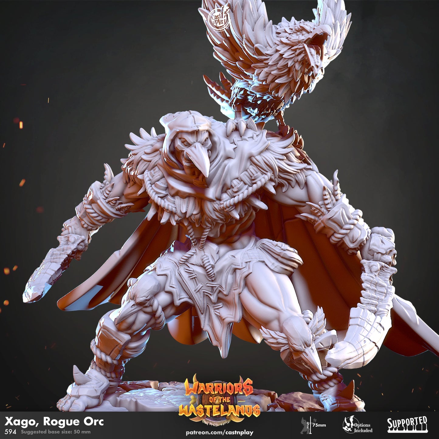 Xago, Rogue Orc Miniature