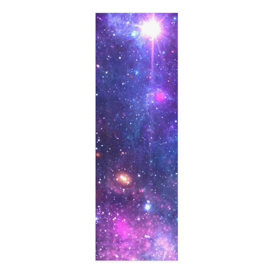 Purple Beyond the Stars Outer Space Out of this World Foam Yoga Mat