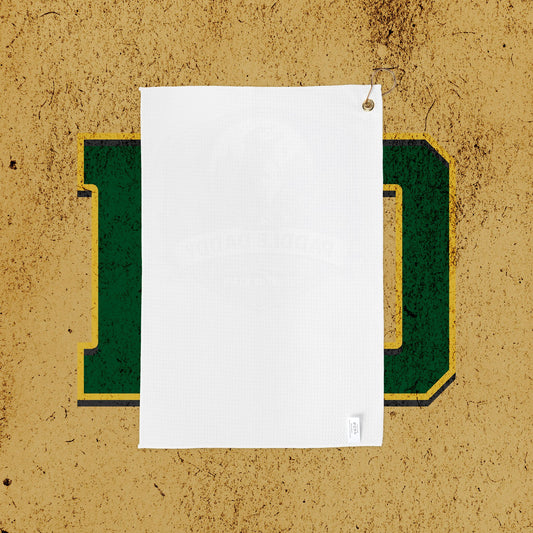 Paddle Daddy Country Club Towel Chloe Dog Pickleball Design, Funny Dadcore Beach & Court Towel, In Daddibus Veritas Gift