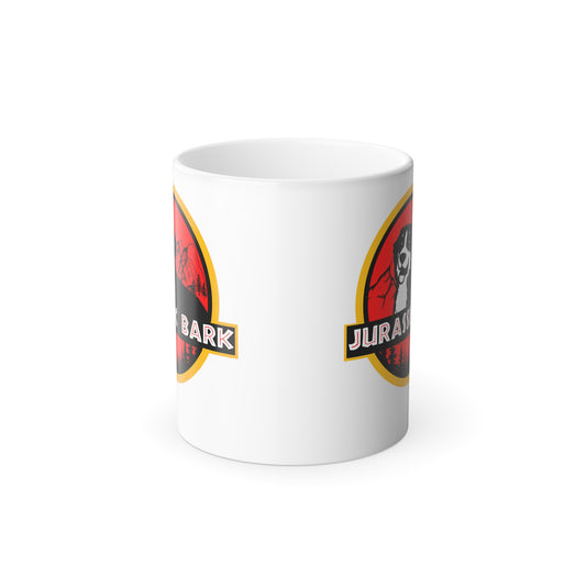 Jurassic Bark Bernese Mountain Dog Color Morphing Mug, 11oz
