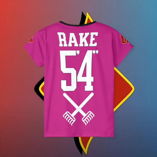 RAKE 54” Women's Jersey – Pink Edition (Shuli Merch Store Exclusive)