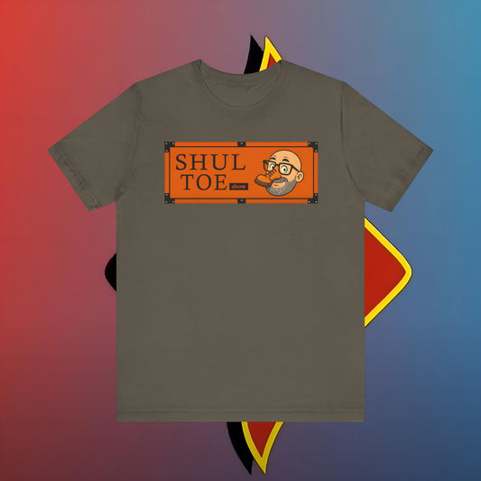 🧦 SHUL TOE Show Tee – Prestige Pipewear for Podcast Royalty