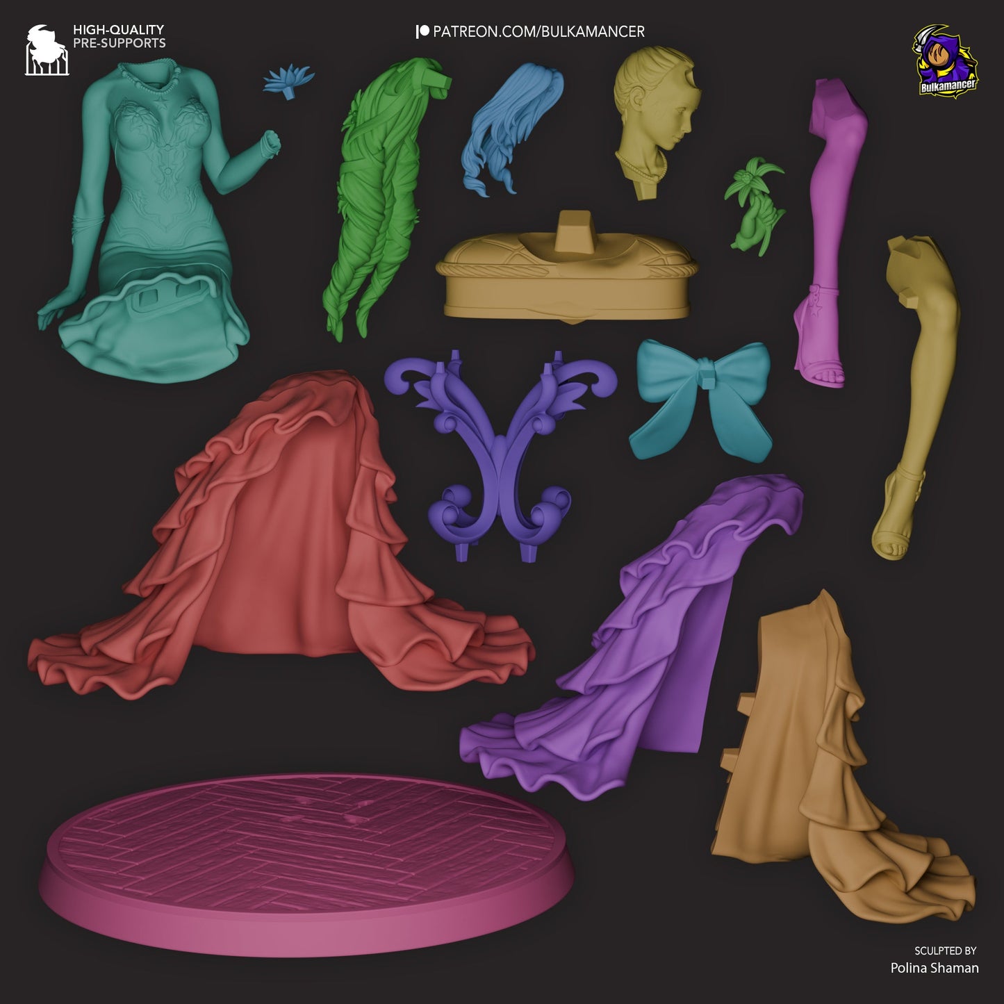 Aerith - Final Fantasy VII - 1:8 Scale