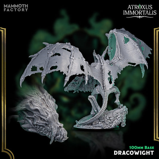 Dracowight – Atroxus Immortalis Undead Dragon Miniature