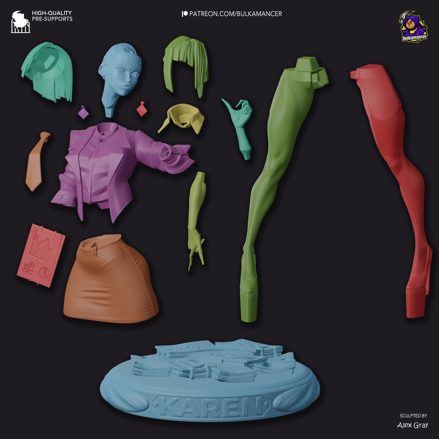 Agent Karen – Unbreadable – 1:8 Scale