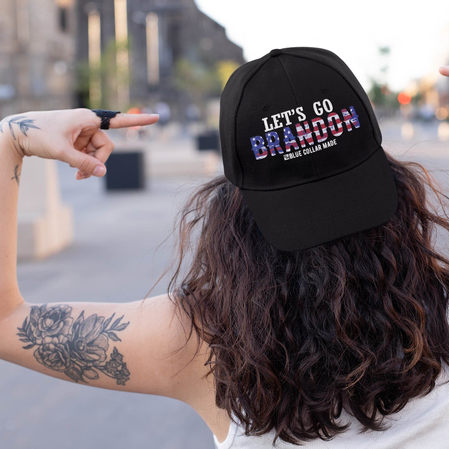 Let's Go Brandon Foam Trucker Hat