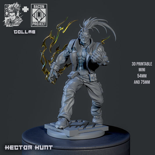 Hector Hunt - 54mm, 75mm Scale