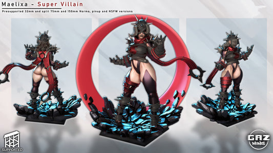 Maelixa - Super Villain (SFW/NSFW 18+)