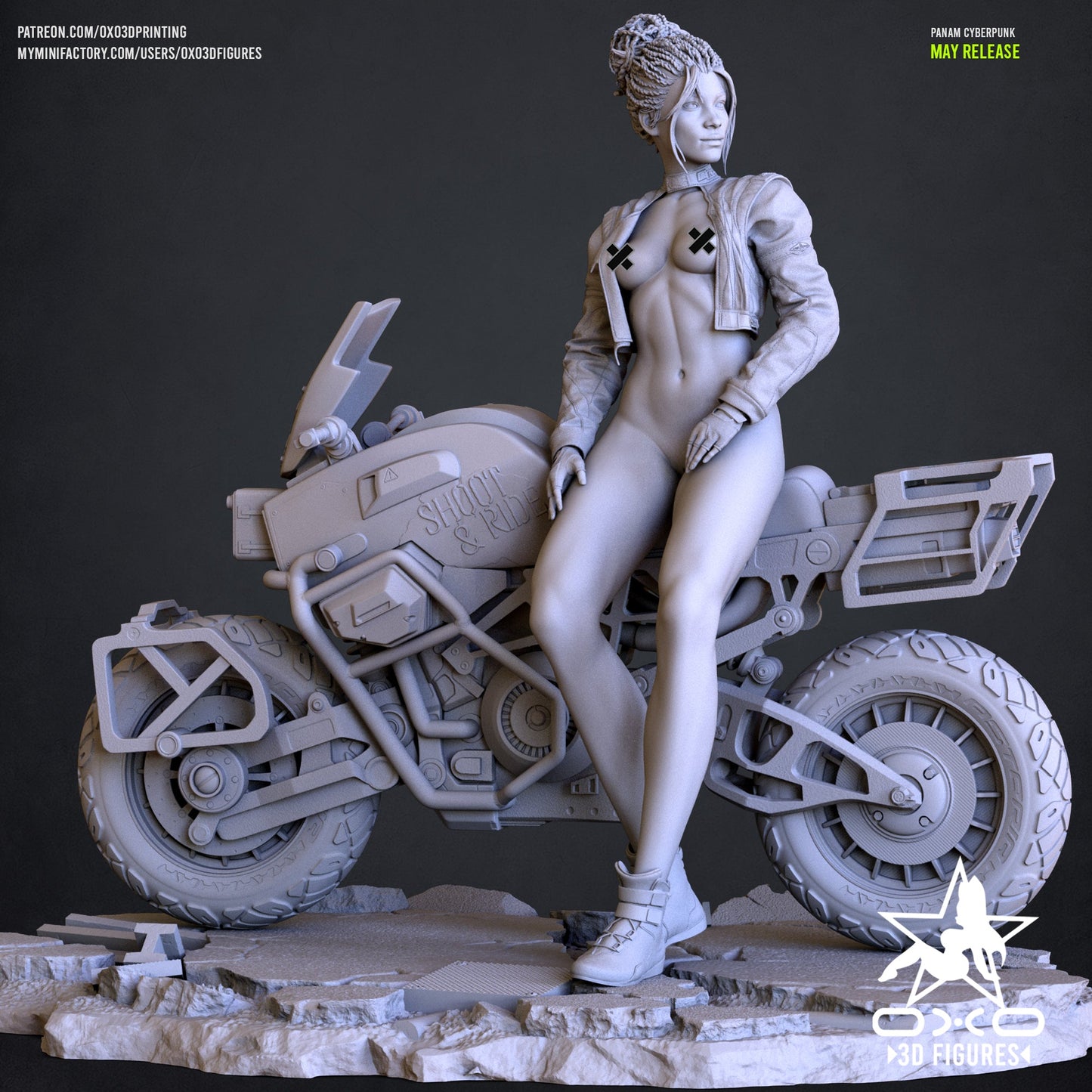 Panam Palmer - Cyberpunk 2077 (SFW/NSFW 18+ ONLY) - 1:10 Scale