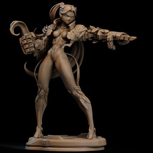 Rebecca Smasher - Cyberpunk: Edgerunners (SFW/NSFW 18+Only) - 1:12, 1:9 Scale, Bust