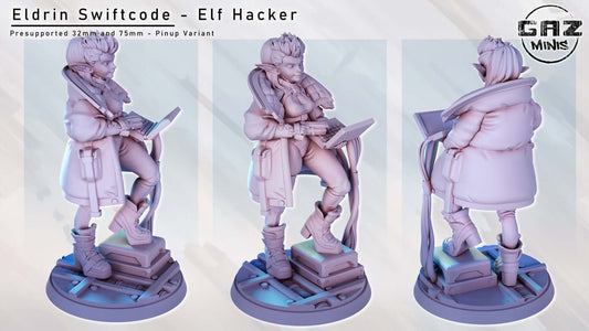 Eldrin Swiftcode - Elf Hacker (SFW/NSFW 18+)