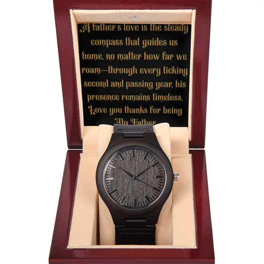 Timeless Love: Gift Your Father a Watch That Speaks from the Heart—Order Now!