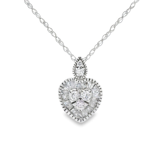 .31ct Diamond Fashion Pendants 14KT White Gold