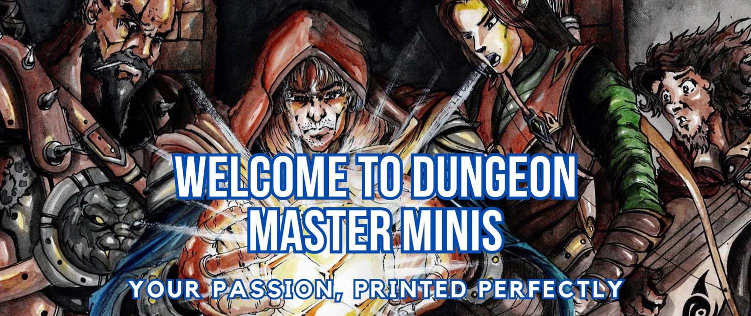 Dungeon Master Minis – Now Featured at Dirky Threadz