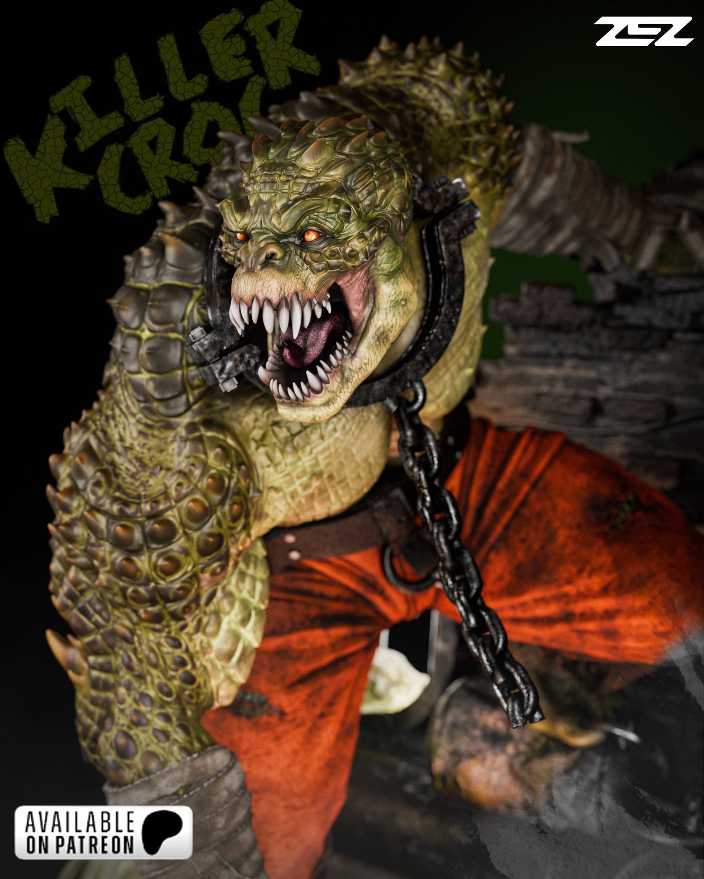 Killer Croc - DC Comics / Batman - 1:6 Scale, Bust