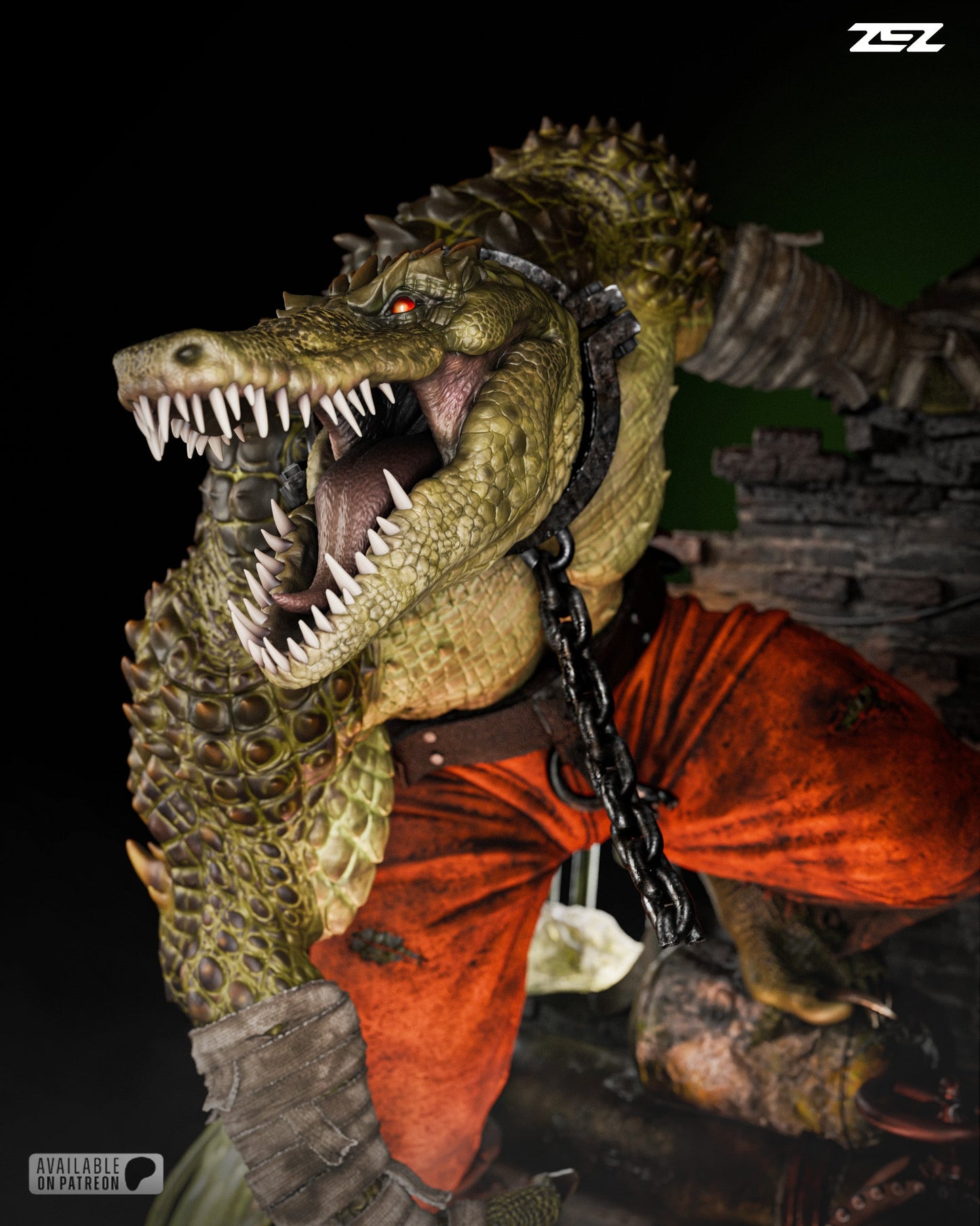 Killer Croc - DC Comics / Batman - 1:6 Scale, Bust