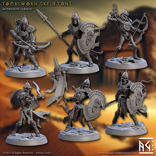 Tombsworn Skeletons