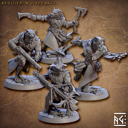 Requiem Wulfheart Miniatures – Werewolf Hunters