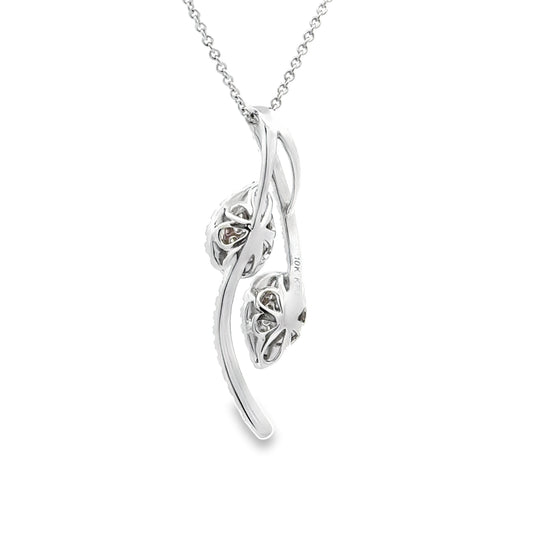 .50ct Diamond Fashion Pendants 10KT White Gold
