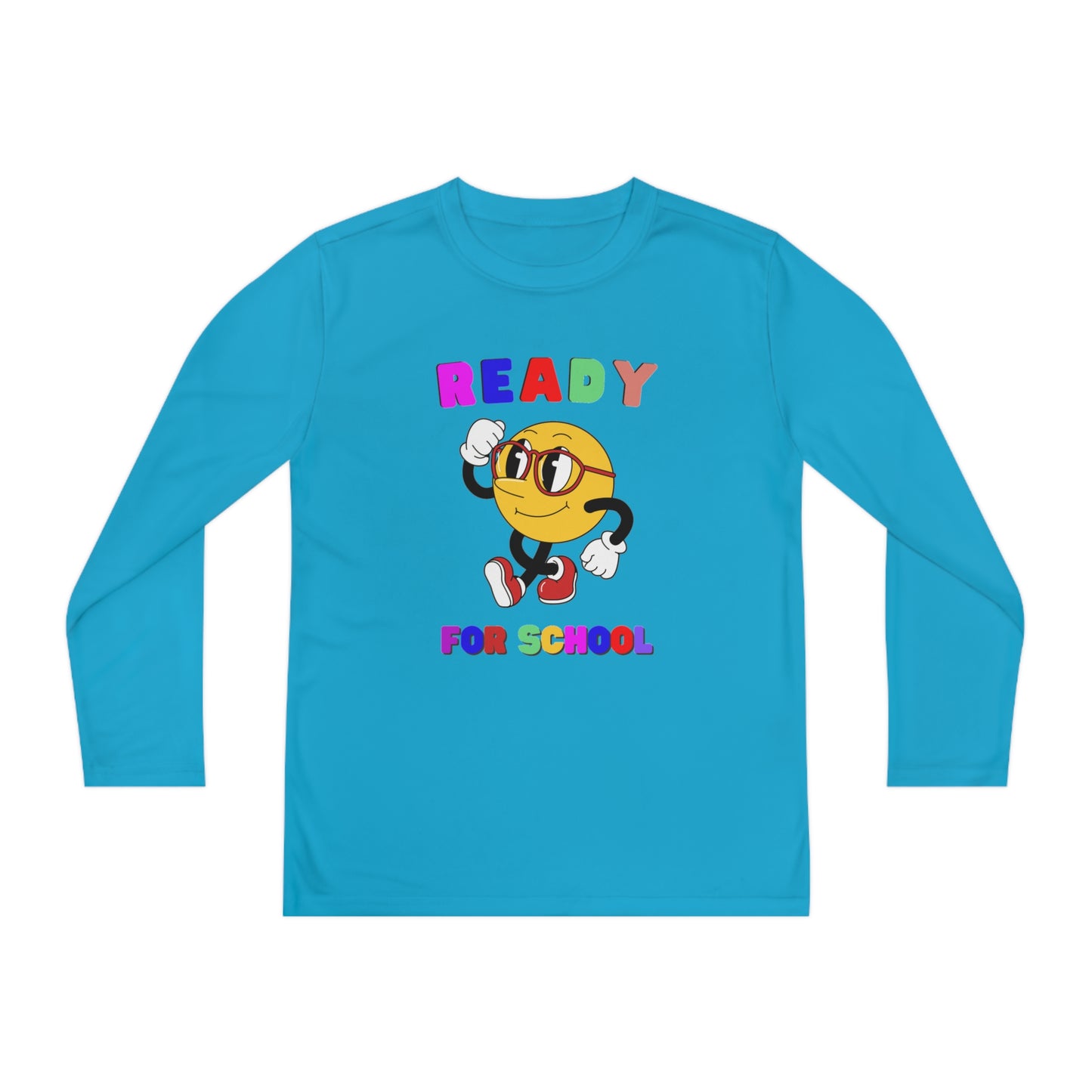 Ready For School Youth Long Sleeve Competitor Tee