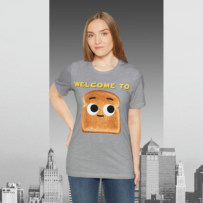 Welcome to the Darkside Unisex Jersey Short Sleeve Tee