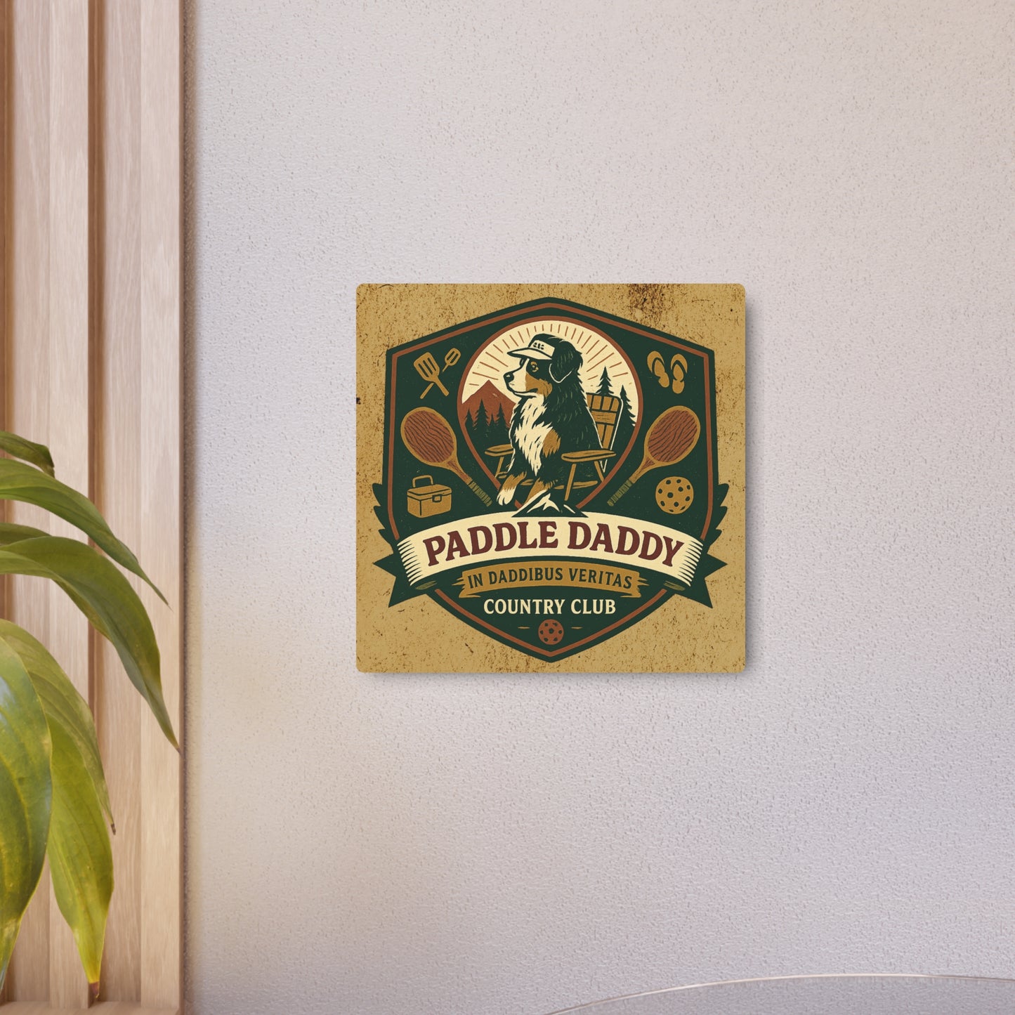 Paddle Daddy Country Club™ Metal Art Sign The Chloe Edition