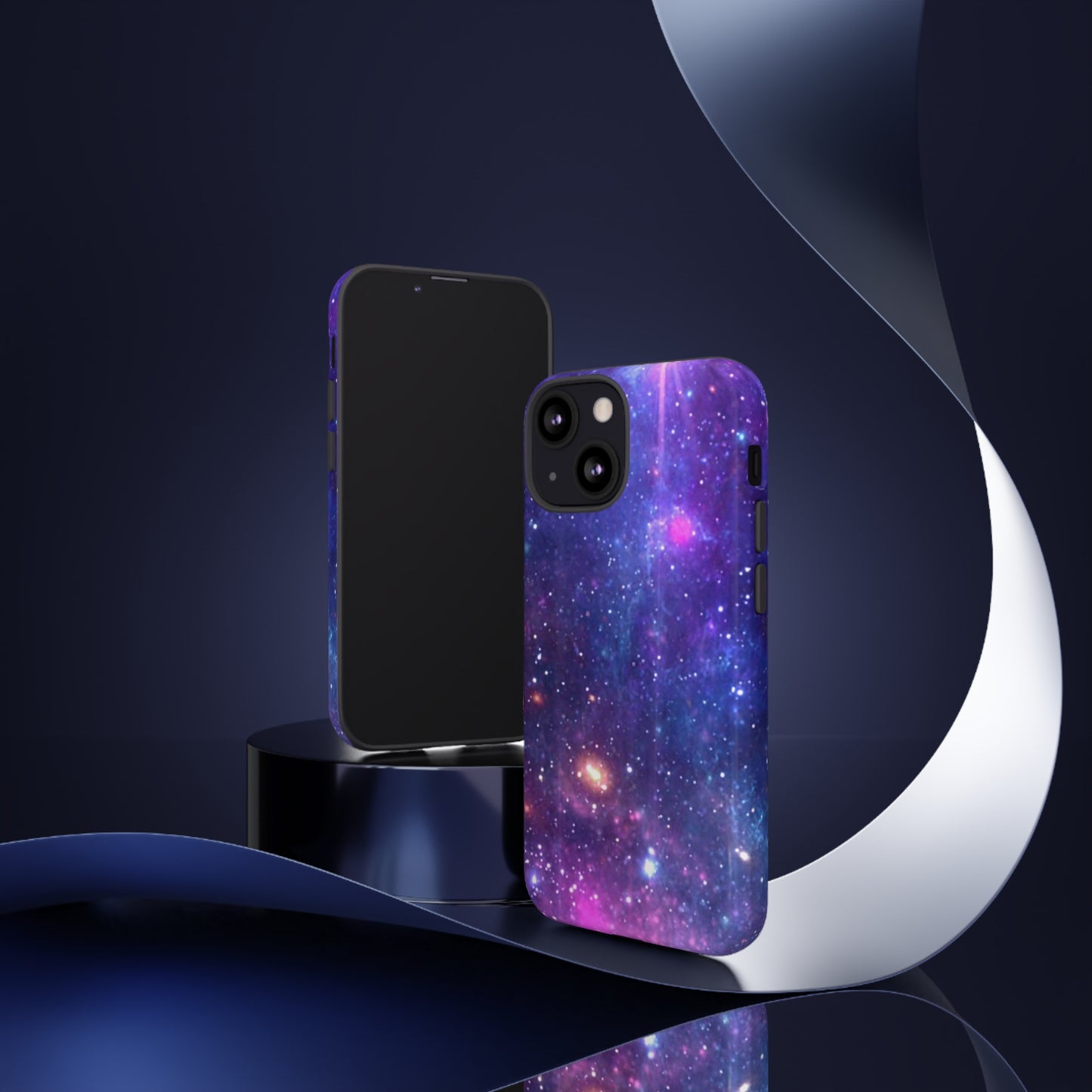 Purple Beyond the Stars Outer Space Out of this World Tough Cases (iPhone, Google, Samsung)