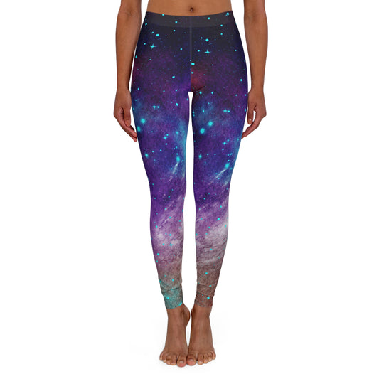 Outer Space Out of this World Women's Spandex Leggings (AOP)