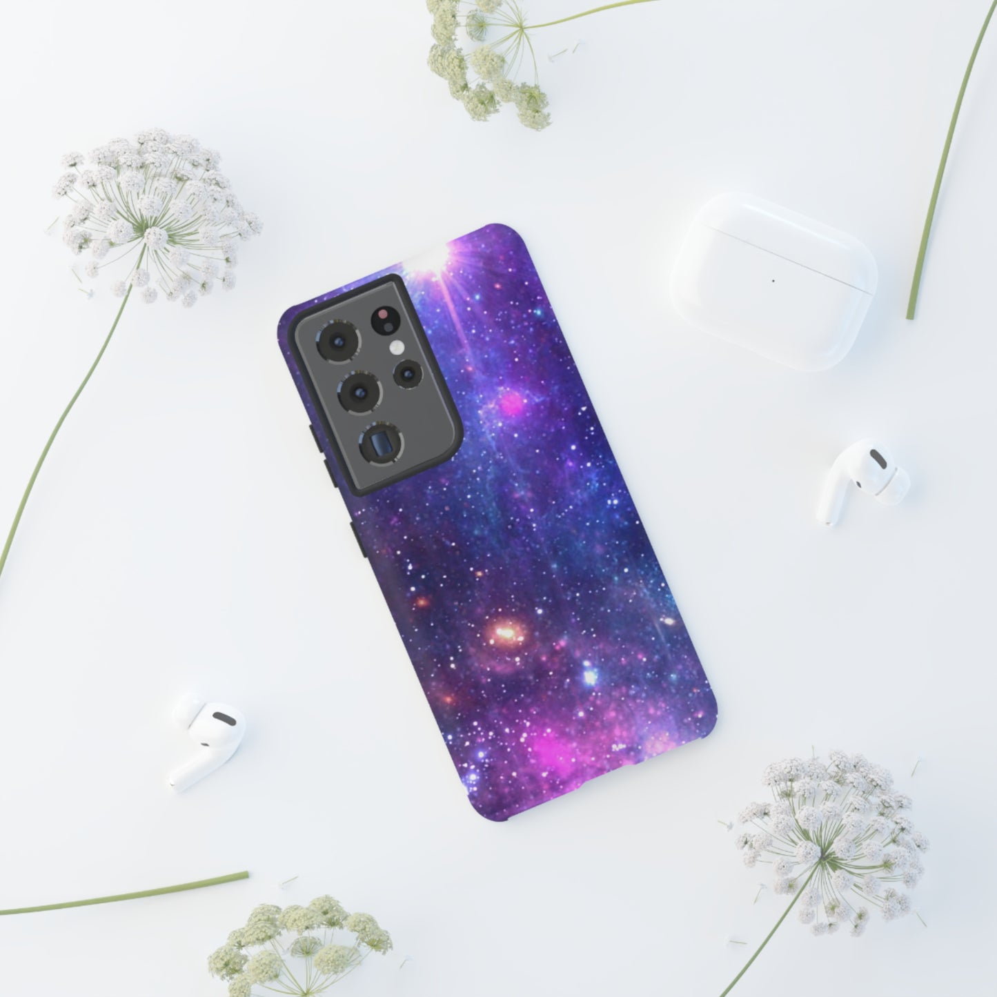 Purple Beyond the Stars Outer Space Out of this World Tough Cases (iPhone, Google, Samsung)