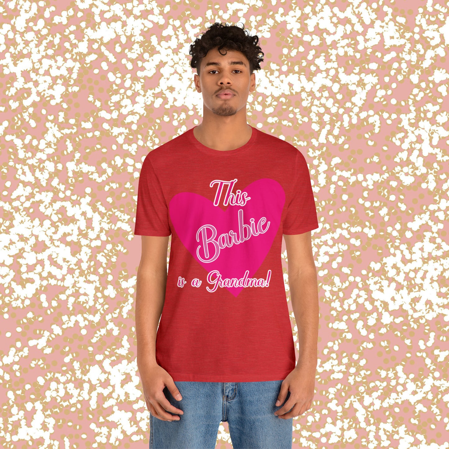 This Barbie is a Grandma Unisex Jersey Short Sleeve Tee