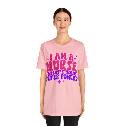 Comfy and Stylish Bella+Canva 3001 Nurse T-Shirt: Perfect Gift for Professionals & Nursing Students, Soft Fabric, Various Sizes Available