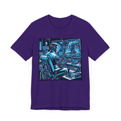 Tech-Inspired Graphic Tee, Vintage Gamer Shirt, Unisex Tee for Tech Lovers, Perfect Gift for Gamers, Retro Gaming Apparel