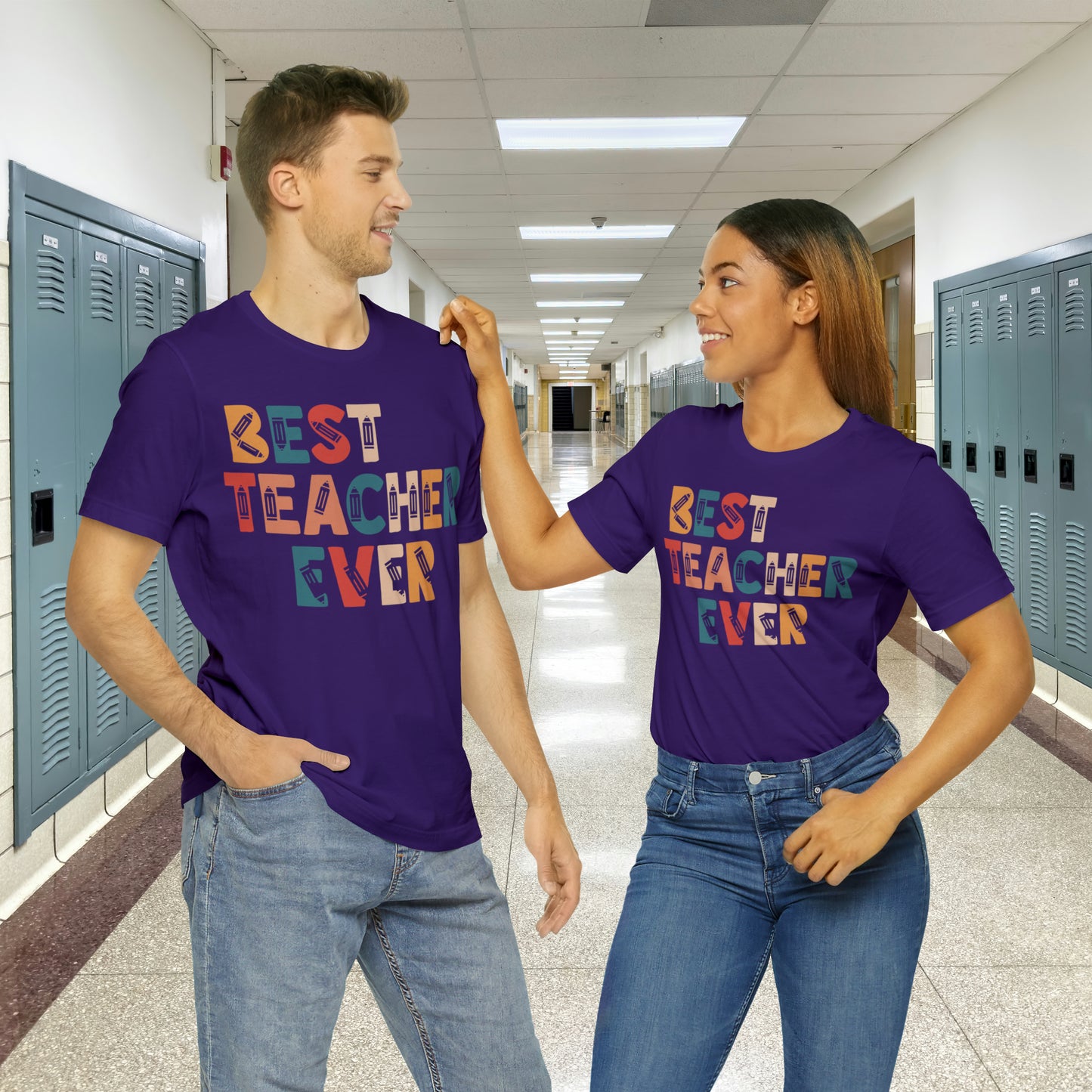 Best Teacher Ever Unisex Jersey Short Sleeve Tee