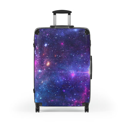 Purple Beyond the Stars Outer Space Out of this World Suitcase