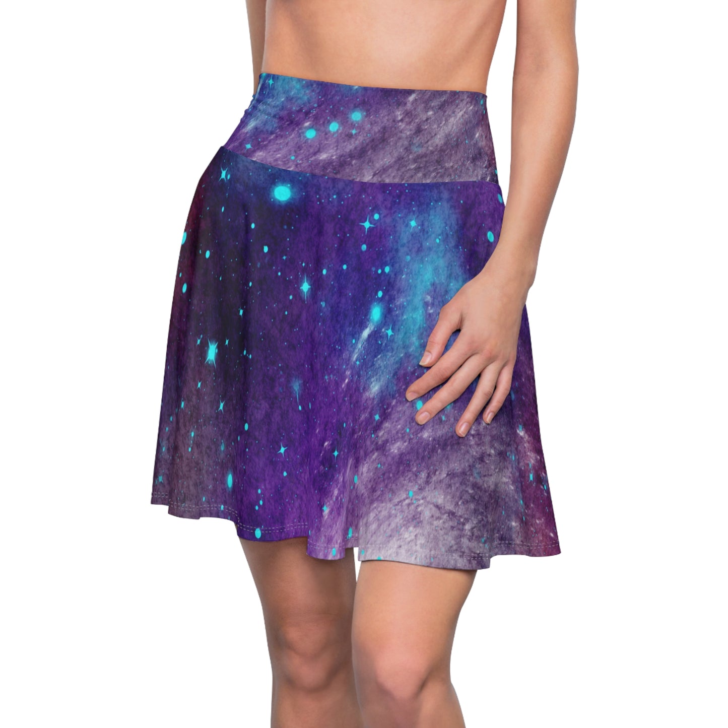 Outer Space Out of this World Women's Skater Skirt (AOP)