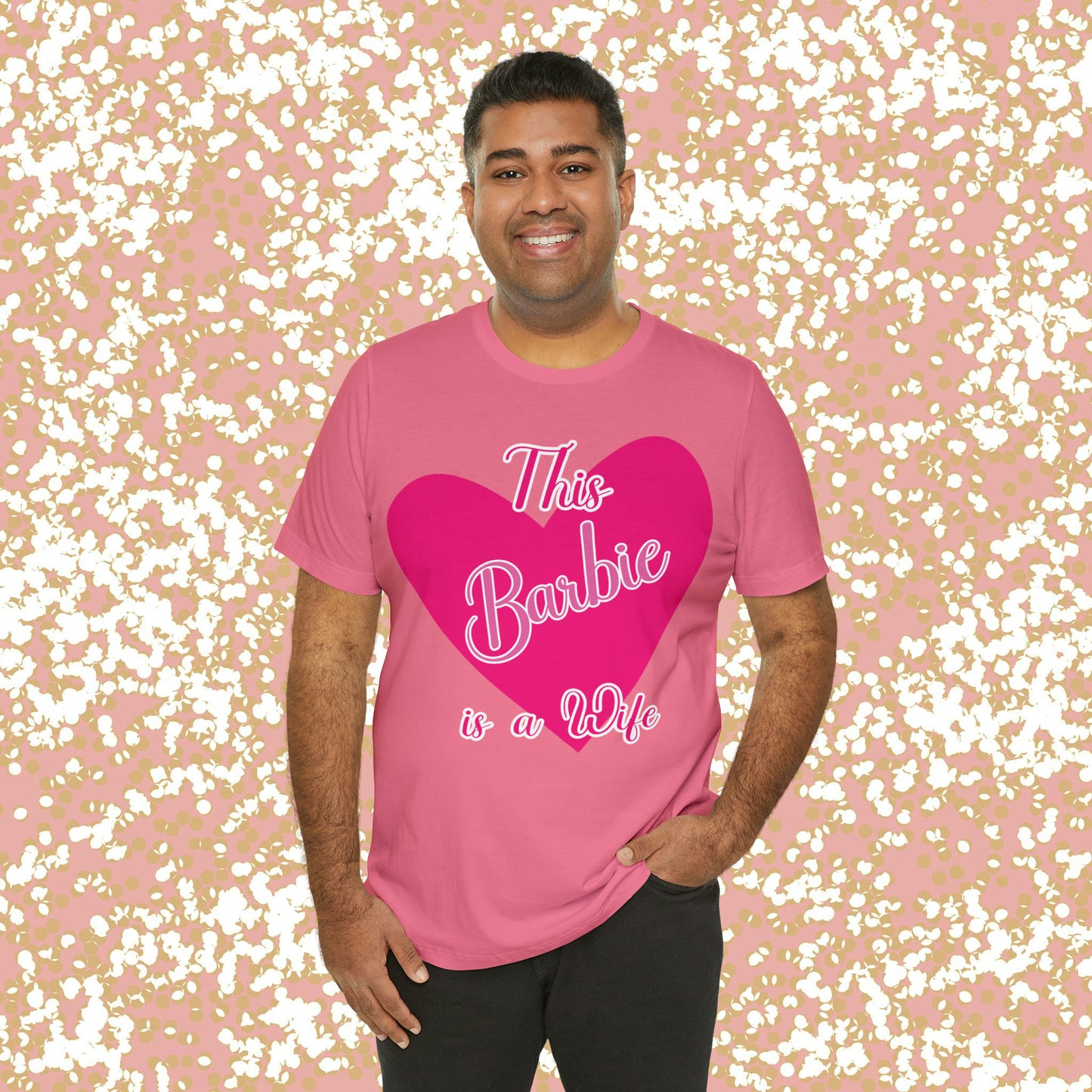 This Barbie is a Wife Unisex Jersey Short Sleeve Tee Gifts for her