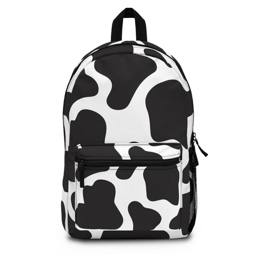 Cow Print Back to School Backpack